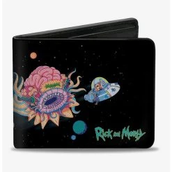 Boxlunch Rick And Morty Space Cruiser Escape Bifold Wallet