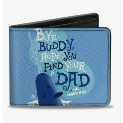 Boxlunch Elf Bye Buddy Mr Narwahl Bifold Wallet