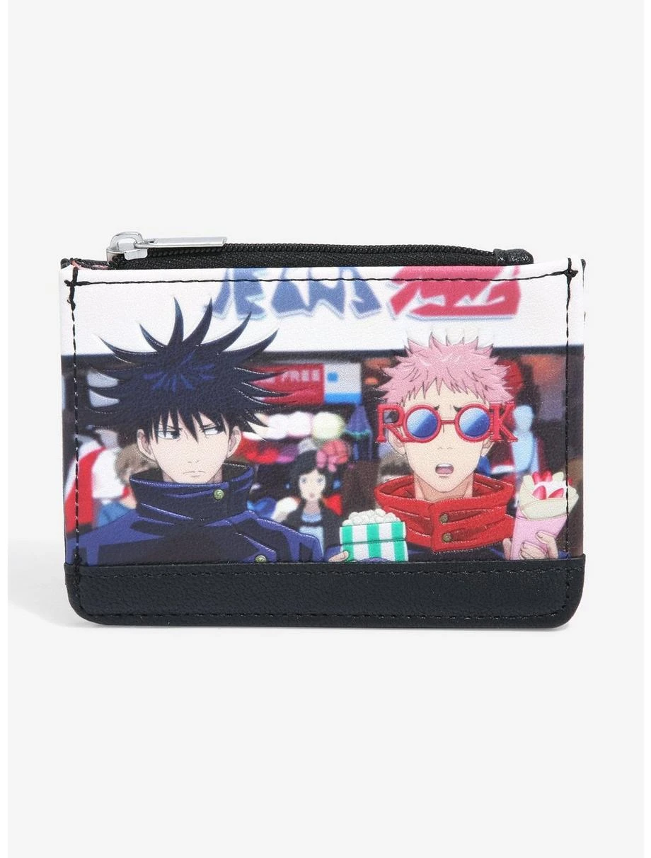 Jujutsu Kaisen Megumi & Yuji Tokyo Shopping Cardholder - BoxLunch Exclusive 3 Jujutsu Kaisen Megumi & Yuji Tokyo Shopping Cardholder - BoxLunch Exclusive