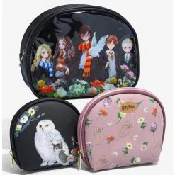 Harry Potter Characters Botanical Group Portrait Cosmetic Bag Set - BoxLunch Exclusive -Boxlunch-shop 17099585 av1