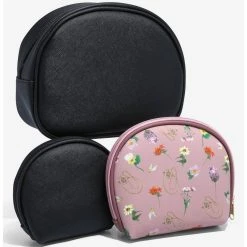 Harry Potter Characters Botanical Group Portrait Cosmetic Bag Set - BoxLunch Exclusive -Boxlunch-shop 17099585 av2