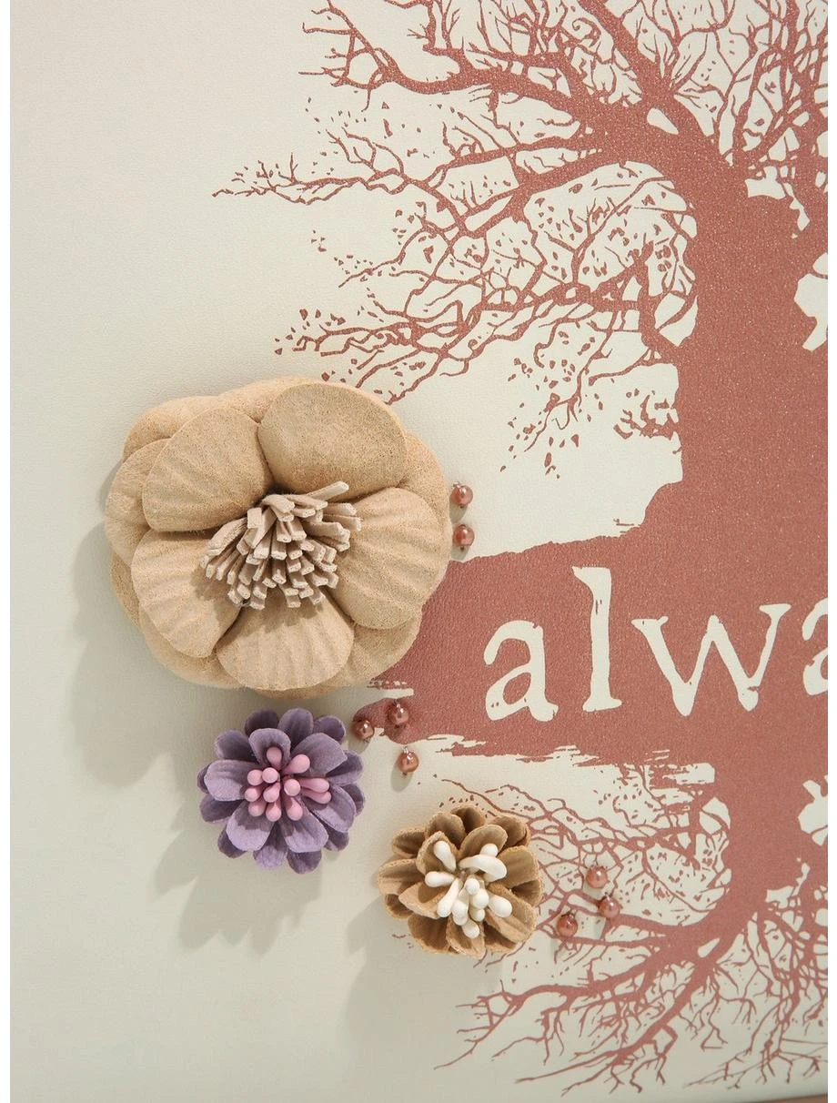 Harry Potter Always Floral Handbag - BoxLunch Exclusive 6 Harry Potter Always Floral Handbag - BoxLunch Exclusive - Image 4