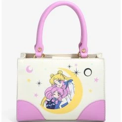 Pretty Guardian Sailor Moon Sailor Moon & Chibi-Usa Starry Sky Handbag - BoxLunch Exclusive -Boxlunch-shop 17398828 av2