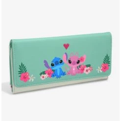 Our Universe Disney Lilo & Stitch: The Series Stitch & Angel Spring Wallet - BoxLunch Exclusive