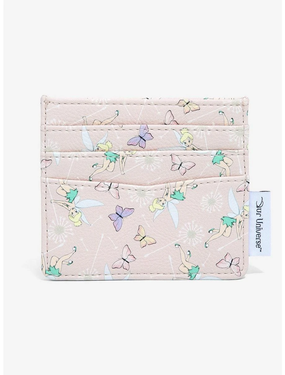 Our Universe Disney Peter Pan Tinker Bell & Dandelions Cardholder - BoxLunch Exclusive 4 Our Universe Disney Peter Pan Tinker Bell & Dandelions Cardholder - BoxLunch Exclusive - Image 2