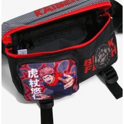 Jujutsu Kaisen Itadori Black Flash Fanny Pack - BoxLunch Exclusive -Boxlunch-shop 18108380 av3