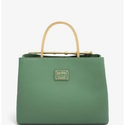Loungefly Harry Potter Deathly Hallows Elder Wand Sage Handbag - BoxLunch Exclusive -Boxlunch-shop 18811384 av2