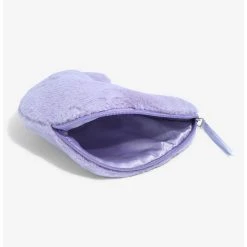 Boxlunch The Creme Shop Teddy Bag Plush Crescent Moon Cosmetic Bag -Boxlunch-shop 19074135 av2