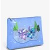 Disney Lilo & Stitch Stitch & Angel Winter Cosmetic Bag - BoxLunch Exclusive -Boxlunch-shop 19374118 hi
