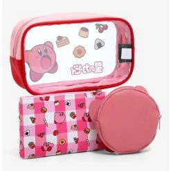 Nintendo Kirby Snacks Cosmetic Bag Set - BoxLunch Exclusive -Boxlunch-shop 19374120 av2