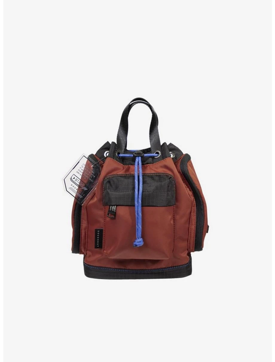 Boxlunch Doughnut Pyramid Tiny Gamescape Series Blood Orange Convertible Bag 3 Boxlunch Doughnut Pyramid Tiny Gamescape Series Blood Orange Convertible Bag