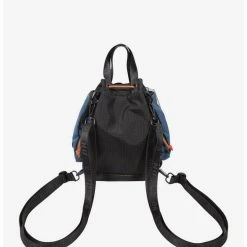 Boxlunch Doughnut Pyramid Tiny Gamescape Series Dark Teal Convertible Bag -Boxlunch-shop 19632452 av2