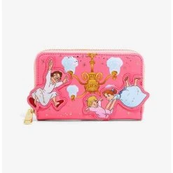 Boxlunch Loungefly Disney Peter Pan 70th Anniversary Darling Siblings Small Zip Wallet