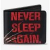 Boxlunch A Nightmare On Elm St Never Sleep Bifold Wallet -Boxlunch-shop 19886852 hi