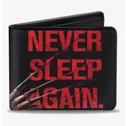 Boxlunch A Nightmare On Elm St Never Sleep Bifold Wallet