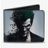 Boxlunch DC Comics Batman Joker Face Bats Bifold Wallet -Boxlunch-shop 19886870 hi