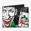 Boxlunch DC Comics Batman Joker Haha Close Up Bifold Wallet -Boxlunch-shop 19886874 hi