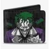 Boxlunch DC Comics Batman Joker Smiling Haha Bifold Wallet -Boxlunch-shop 19886878 hi
