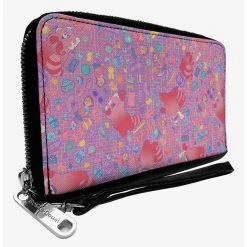 Boxlunch Disney Pixar Turning Red Icons Zip Around Wallet