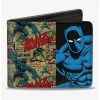Boxlunch Marvel Black Panther Action Poses Bifold Wallet -Boxlunch-shop 19886934 hi