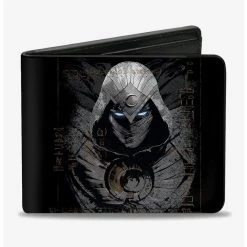Boxlunch Marvel Moon Knight Hieroglyphics Bifold Wallet
