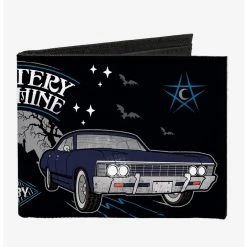 Boxlunch Supernatural Scoobynatural Mystery Bifold Wallet