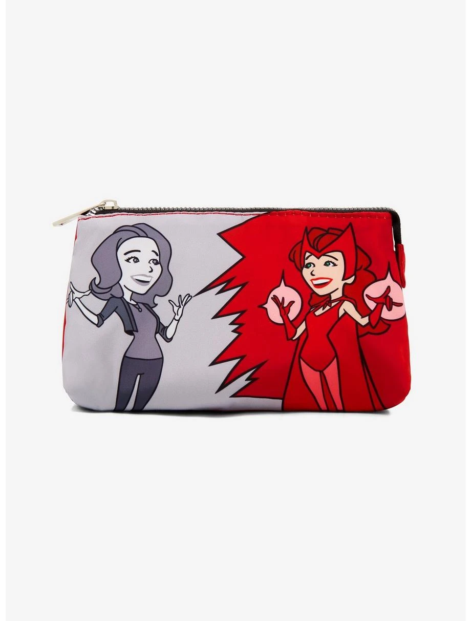 Marvel WandaVision Retro Vision & Wanda Pencil Case - BoxLunch Exclusive 4 Marvel WandaVision Retro Vision & Wanda Pencil Case - BoxLunch Exclusive - Image 2