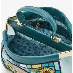 Our Universe Studio Ghibli My Neighbor Totoro Stained Glass Floral Handbag - BoxLunch Exclusive -Boxlunch-shop 19965627 av2