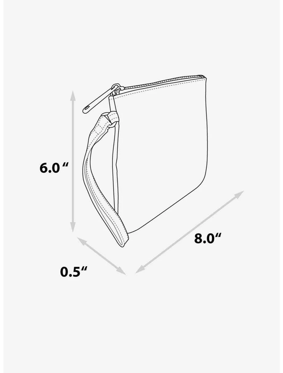 Boxlunch Disney Minnie Mouse Bow Vegan Leather Wristlet Wallet 6 Boxlunch Disney Minnie Mouse Bow Vegan Leather Wristlet Wallet - Image 4