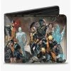 Boxlunch Marvel X-Men Issues X-Men 14 Character Group Cover Pose Bifold Wallet -Boxlunch-shop 20215626 hi