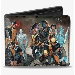 Boxlunch Marvel X-Men Issues X-Men 14 Character Group Cover Pose Bifold Wallet