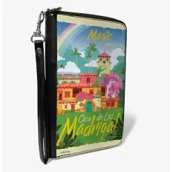 Boxlunch Disney Encanto Magic Awaits You Casa De Las Madrigal Village Scene Zip Around Wallet