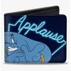 Boxlunch Disney Aladdin Genie Applause Pose Neon Bifold Wallet -Boxlunch-shop 20215740 hi