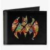 Boxlunch DC Comics Bat Signal Logos Stacked Canvas Bifold Wallet 1 Boxlunch DC Comics Bat Signal Logos Stacked Canvas Bifold Wallet -Boxlunch-shop 20215772 hi