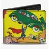 Boxlunch DC Comics Classic Action Comics Issue 1 Superman Lifting Car Cover Pose Bifold Wallet -Boxlunch-shop 20215826 hi