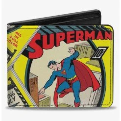 Boxlunch DC Comics Classic Superman 1 Flying Cover Pose Bifold Wallet