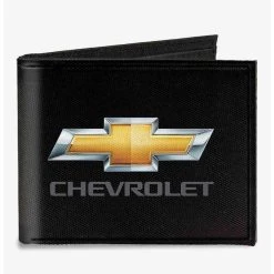 Boxlunch Chevy Bowtie Chevrolet Canvas Bifold Wallet