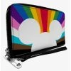 Boxlunch Disney Mickey Mouse Pride Ears Icon Rays Rainbow Zip Around Wallet 1 Boxlunch Disney Mickey Mouse Pride Ears Icon Rays Rainbow Zip Around Wallet -Boxlunch-shop 20215878 hi