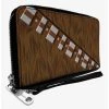 Boxlunch Star Wars Chewbacca Character Body Close Up Zip Around Wallet -Boxlunch-shop 20215910 hi