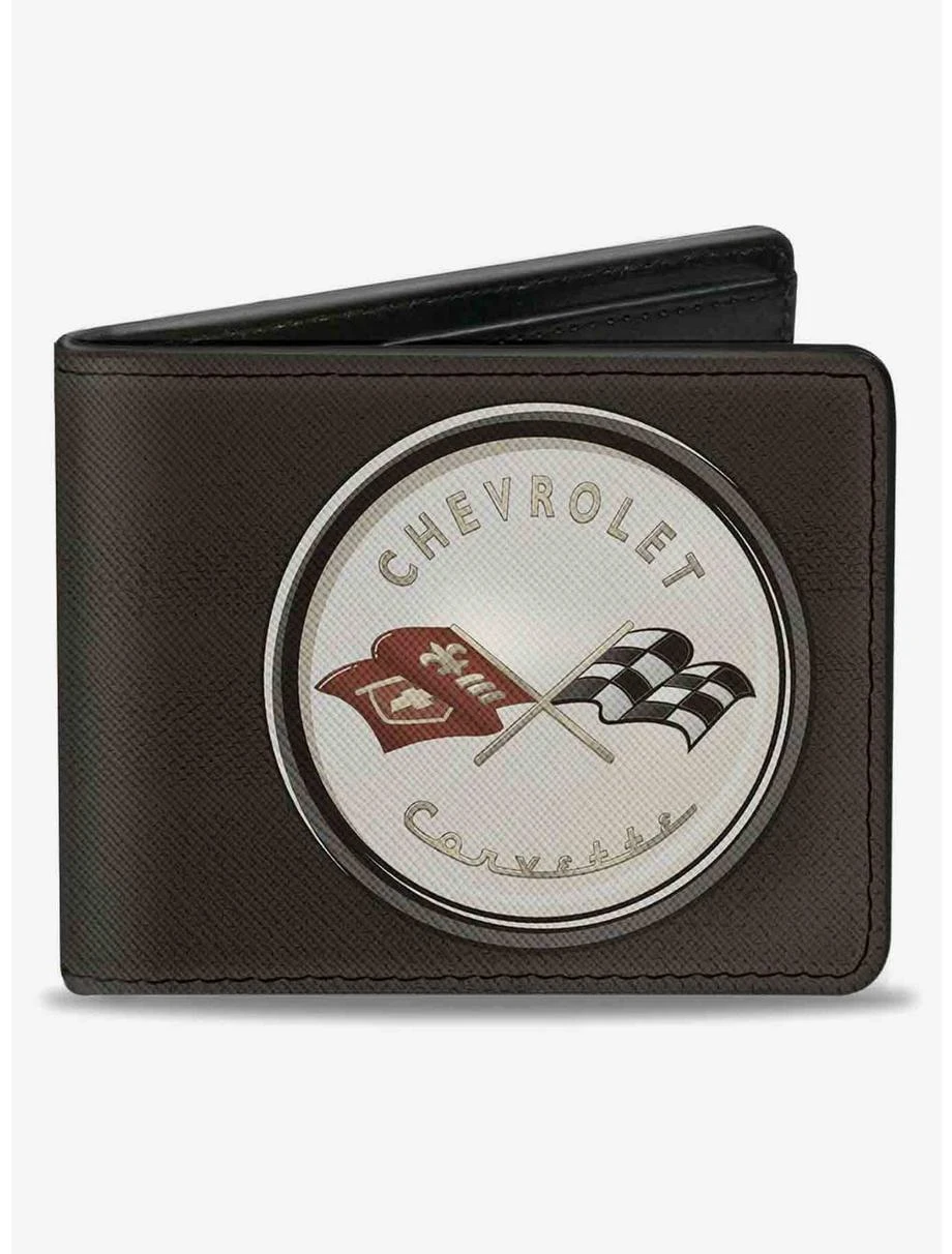 Boxlunch Corvette C1 Emblem Bifold Wallet 3 Boxlunch Corvette C1 Emblem Bifold Wallet
