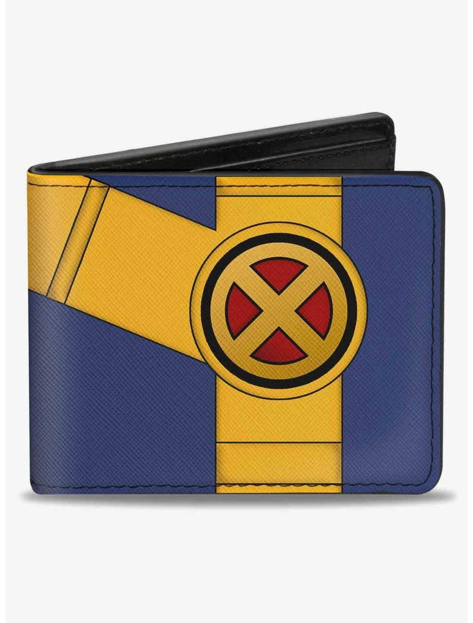 Boxlunch Marvel X-Men Cyclops Utility Strap Bifold Wallet 3 Boxlunch Marvel X-Men Cyclops Utility Strap Bifold Wallet