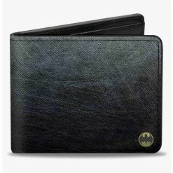 Boxlunch DC Comics Bat Signal Corner Weathered Bifold Wallet