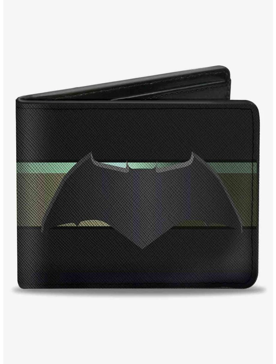 Boxlunch DC Comics Batman 2017 Icon Stripe Fade Bifold Wallet 3 Boxlunch DC Comics Batman 2017 Icon Stripe Fade Bifold Wallet