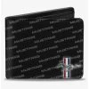 Boxlunch Ford Mustang Bars Corner Text Bifold Wallet -Boxlunch-shop 20216070 hi
