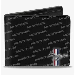 Boxlunch Ford Mustang Bars Corner Text Bifold Wallet
