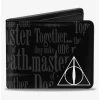 Boxlunch Harry Potter TogeTher They Make One Master Of Death Bifold Wallet -Boxlunch-shop 20216078 hi