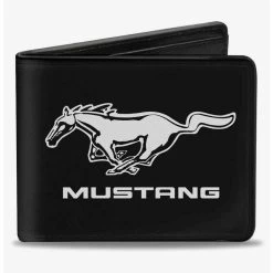 Boxlunch Ford Mustang Logo CenteBifold Wallet