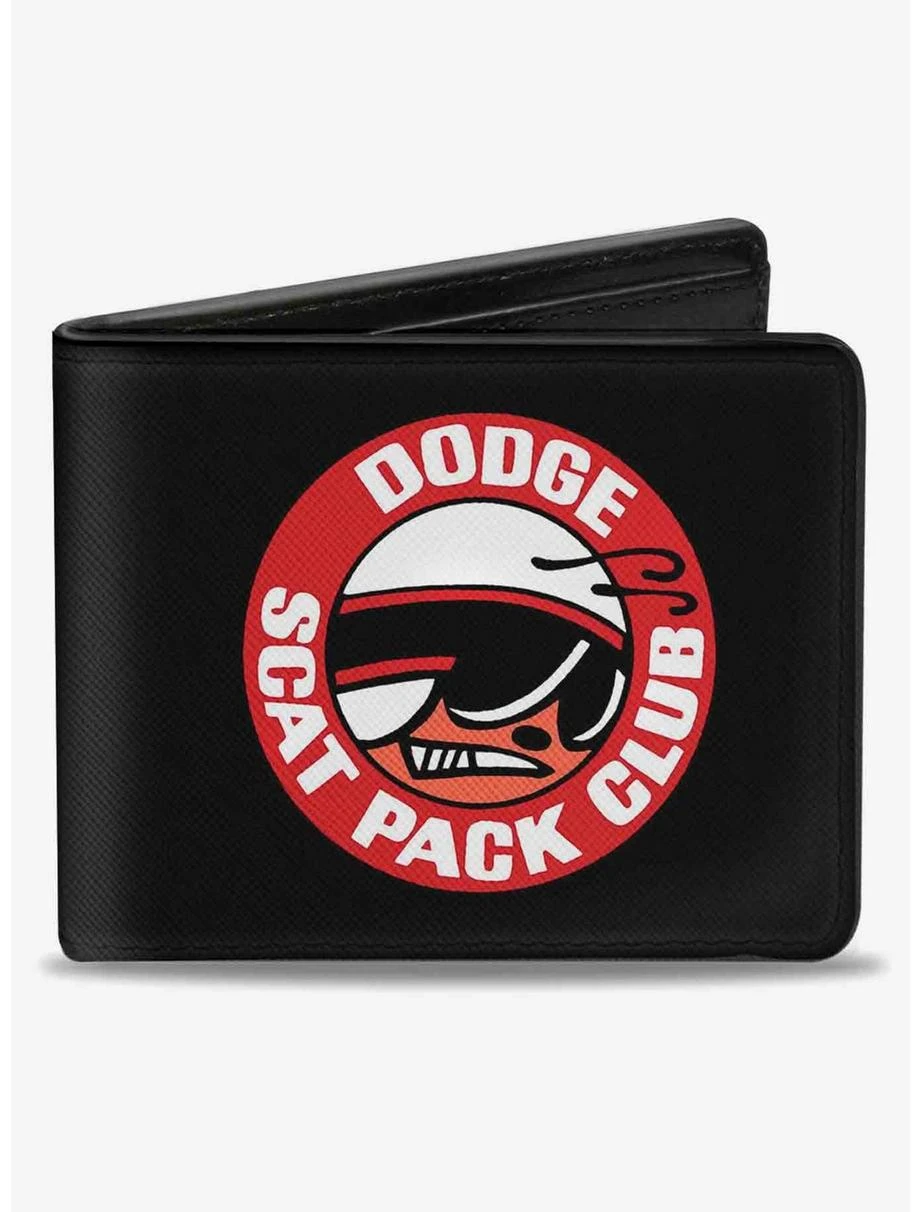 Boxlunch Dodge Scat Pack Club Bumblebee Logo Bifold Wallet 3 Boxlunch Dodge Scat Pack Club Bumblebee Logo Bifold Wallet