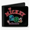 Boxlunch Disney Mickey Mouse 28 Pose And Icons Bifold Wallet -Boxlunch-shop 20216226 hi