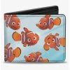 Boxlunch Disney Pixar Finding Nemo Swimming Bubbles Collage Bifold Wallet 2 Boxlunch Disney Pixar Finding Nemo Swimming Bubbles Collage Bifold Wallet -Boxlunch-shop 20216240 hi